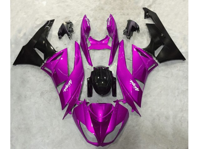 Brillo Rosa Vibrante 09-12 ZX6R Carenado Moto Brillo Rosa Vibrante 09-12 ZX6R Carenado Moto