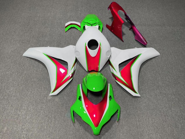 Brillo Verde & Rojo 08-11 CBR1000RR Carenado Moto Brillo Verde & Rojo 08-11 CBR1000RR Carenado Moto