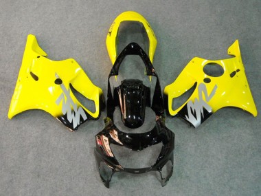 Calcomanía Plateada Amarilla 99-00 CBR600 F4 Carenado Moto