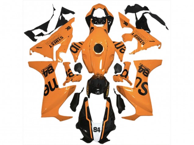 Calle Naranja Flava 17-23 CBR1000RR Carenado Moto Calle Naranja Flava 17-23 CBR1000RR Carenado Moto