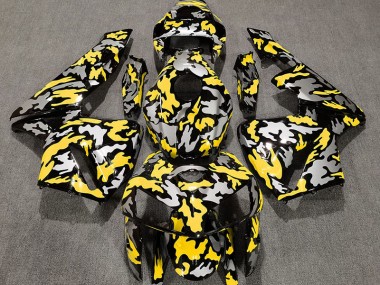 Camuflaje & Amarillo 05-06 CBR600RR Carenado Moto