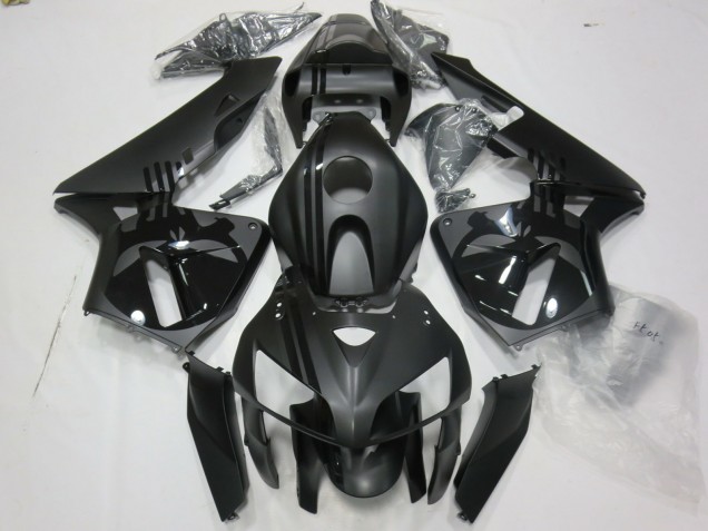 Castigador Negro Mate 05-06 CBR600RR Carenado Moto Castigador Negro Mate 05-06 CBR600RR Carenado Moto