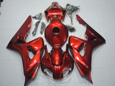 Color Rojo Oscuro 06-07 CBR1000RR Carenado Moto