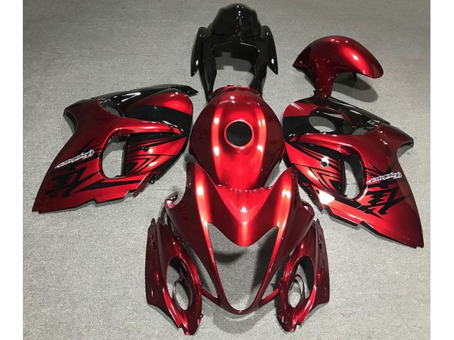 Color Rojo Oscuro 08-20 GSXR 1300 Carenado Moto Color Rojo Oscuro 08-20 GSXR 1300 Carenado Moto