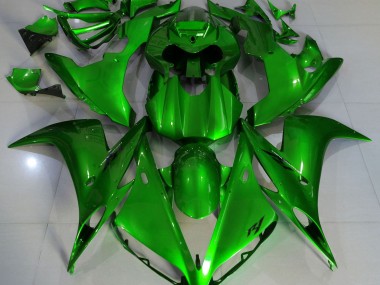 De Color Verde Oscuro 04-06 R1 Carenado Moto