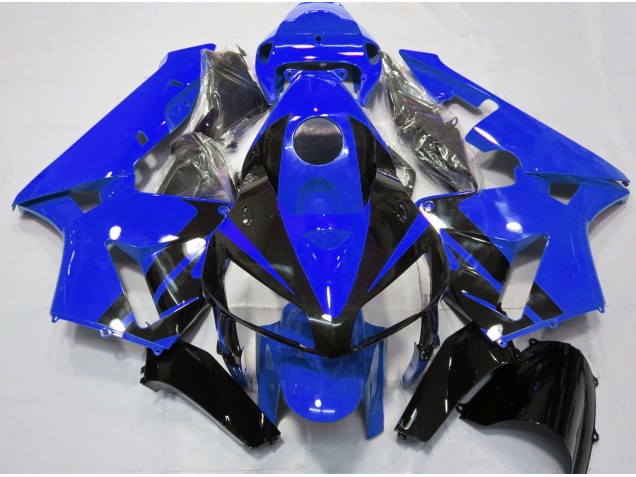 Diseño Azul Brillante & Negro 05-06 CBR600RR Carenado Moto Diseño Azul Brillante & Negro 05-06 CBR600RR Carenado Moto