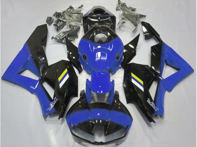 Diseño Azul Brillante & Negro 13-23 CBR600RR Carenado Moto Diseño Azul Brillante & Negro 13-23 CBR600RR Carenado Moto
