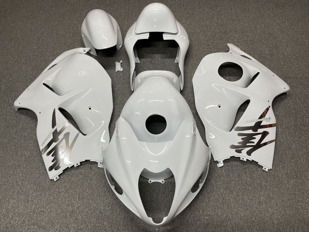 Diseño Blanco Brillante 97-07 GSXR 1300 Carenado Moto Diseño Blanco Brillante 97-07 GSXR 1300 Carenado Moto