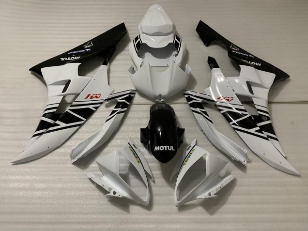 Diseño Blanco Negro 06-07 R6 Carenado Moto Diseño Blanco Negro 06-07 R6 Carenado Moto