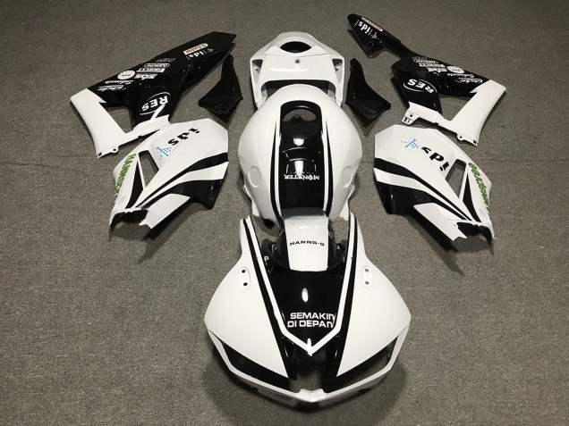 Diseño En Blanco & Negro 13-23 CBR600RR Carenado Moto Diseño En Blanco & Negro 13-23 CBR600RR Carenado Moto