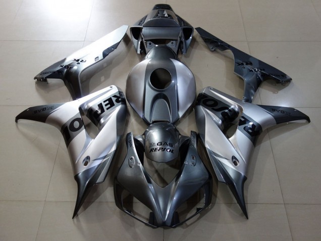 Diseño Estilo Plata Repsol 06-07 CBR1000RR Carenado Moto Diseño Estilo Plata Repsol 06-07 CBR1000RR Carenado Moto