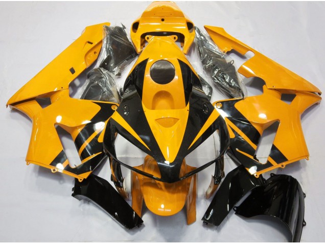 Diseño Naranja Brillante & Negro Brillante 05-06 CBR600RR Carenado Moto Diseño Naranja Brillante & Negro Brillante 05-06 CBR600RR Carenado Moto