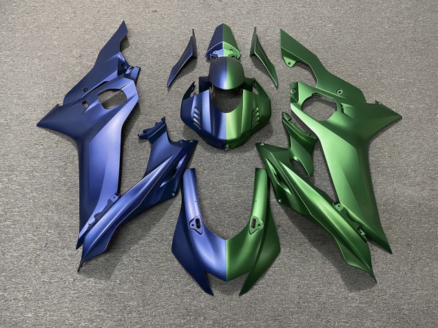 División Azul & Verde 17-21 R6 Carenado Moto División Azul & Verde 17-21 R6 Carenado Moto