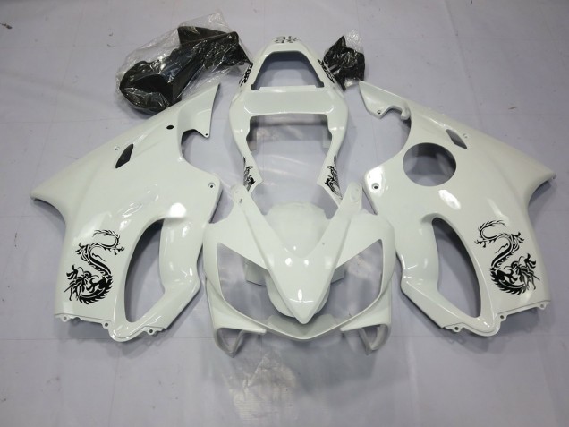 Dragón Blanco 01-03 CBR600 F4i Carenado Moto Dragón Blanco 01-03 CBR600 F4i Carenado Moto