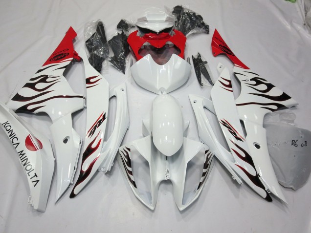 Especial Llama Rojo 08-16 R6 Carenado Moto