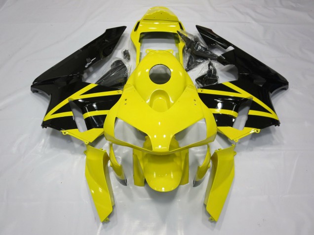 Estilo Amarillo & Negro OEM 03-04 CBR600RR Carenado Moto Estilo Amarillo & Negro OEM 03-04 CBR600RR Carenado Moto