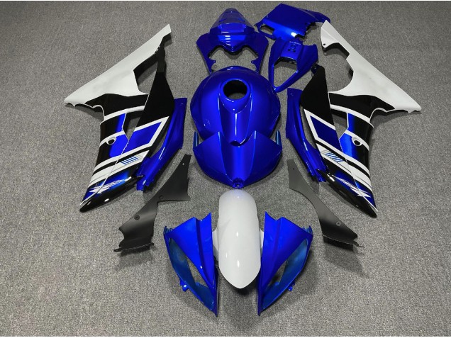 Estilo Azul Blanco & Negro OEM 08-16 R6 Carenado Moto Estilo Azul Blanco & Negro OEM 08-16 R6 Carenado Moto