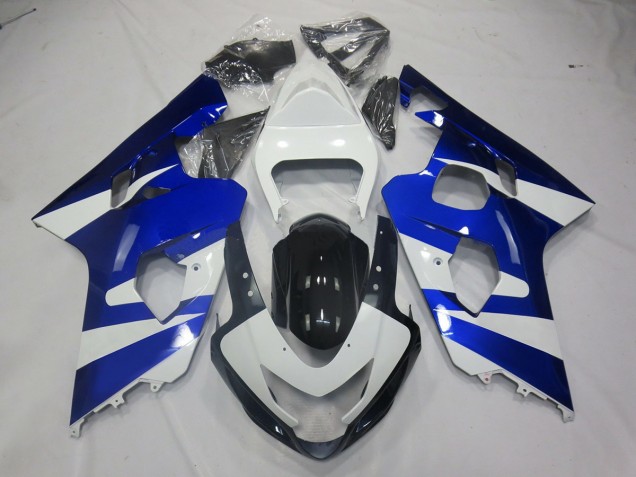 Estilo Azul Blanco OEM 04-05 GSXR 600-750 Carenado Moto Estilo Azul Blanco OEM 04-05 GSXR 600-750 Carenado Moto
