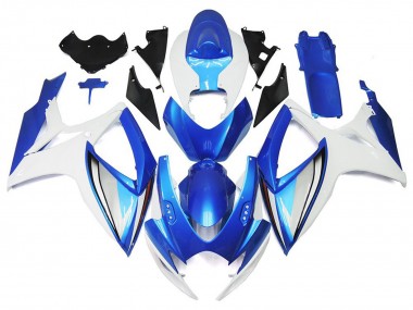 Estilo Azul Claro & Azul Intenso OEM 06-07 GSXR 600-750 Carenado Moto