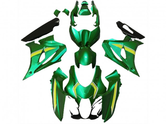 Estilo Común Verde 17-23 GSXR 1000 Carenado Moto Estilo Común Verde 17-23 GSXR 1000 Carenado Moto
