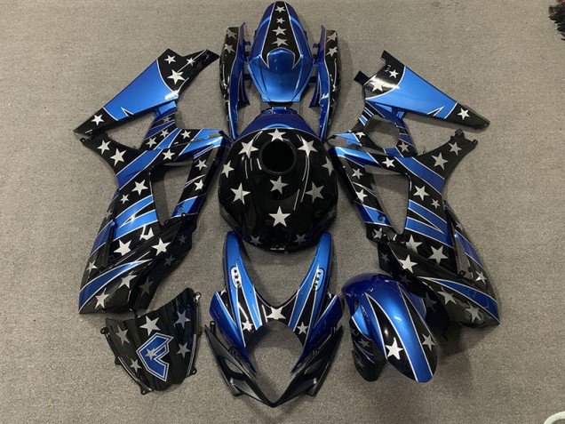 Estilo De Estrella Perla Personalizado 07-08 GSXR 1000 Carenado Moto Estilo De Estrella Perla Personalizado 07-08 GSXR 1000 Carenado Moto