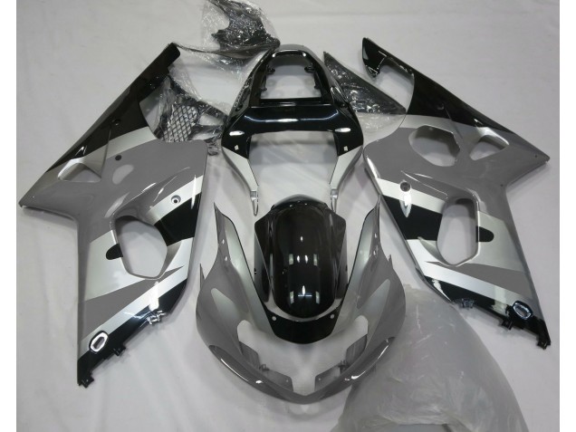 Estilo Gris Plateado OEM 00-02 GSXR 1000 Carenado Moto Estilo Gris Plateado OEM 00-02 GSXR 1000 Carenado Moto