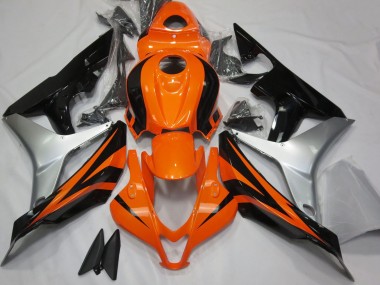 Estilo Naranja Vibrante OEM 07-08 CBR600RR Carenado Moto