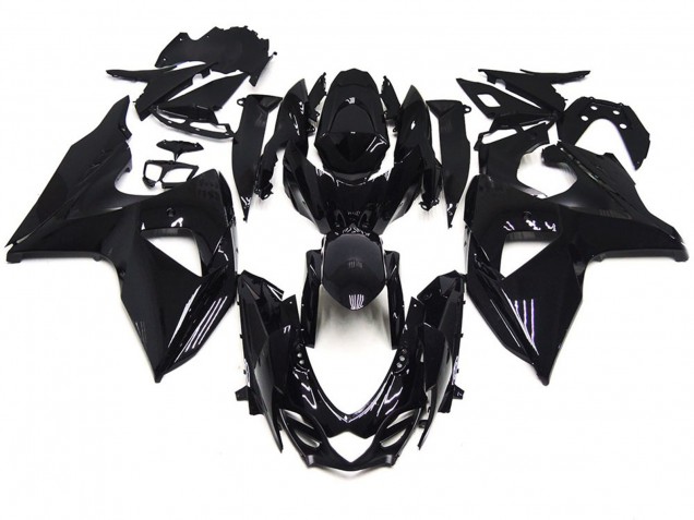 Estilo Negro Brillante 09-16 GSXR 1000 Carenado Moto Estilo Negro Brillante 09-16 GSXR 1000 Carenado Moto