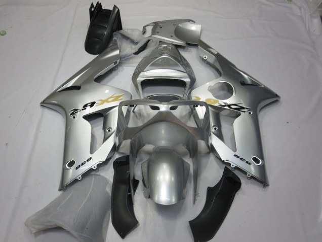 Estilo Plateado OEM 03-04 ZX6R Carenado Moto Estilo Plateado OEM 03-04 ZX6R Carenado Moto