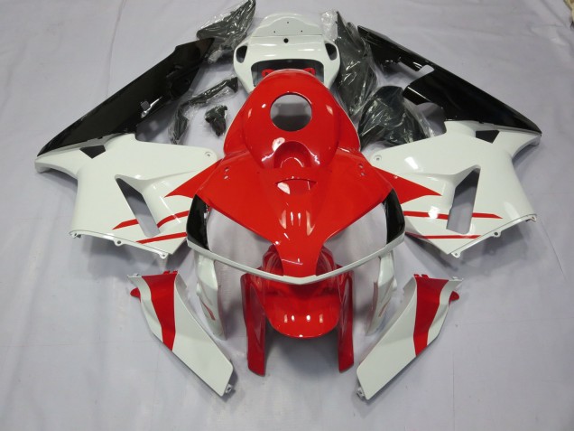 Estilo Rojo & Blanco 05-06 CBR600RR Carenado Moto Estilo Rojo & Blanco 05-06 CBR600RR Carenado Moto