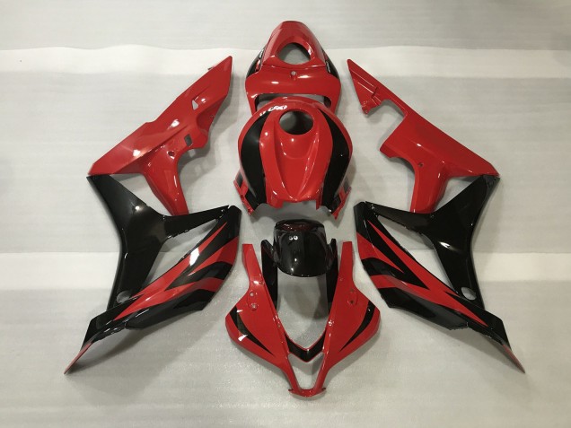 Estilo Rojo Metálico OEM 07-08 CBR600RR Carenado Moto Estilo Rojo Metálico OEM 07-08 CBR600RR Carenado Moto