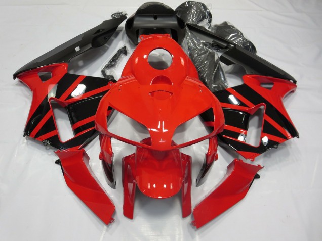 Estilo Rojo & Negro OEM 03-04 CBR600RR Carenado Moto Estilo Rojo & Negro OEM 03-04 CBR600RR Carenado Moto