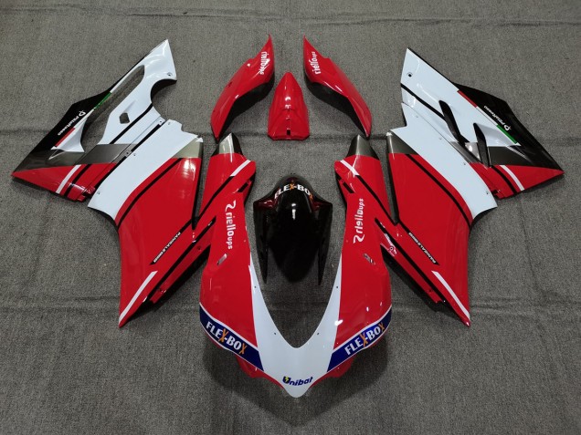 Estilo Rojo OEM 15-17 Ducati 959 1299 Carenado Moto Estilo Rojo OEM 15-17 Ducati 959 1299 Carenado Moto