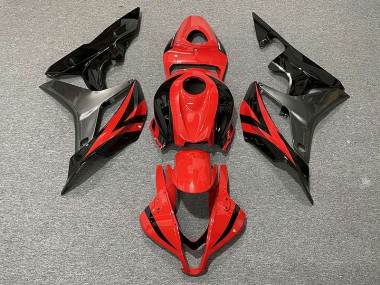 Estilo Rojo OEM & Gris 07-08 CBR600RR Carenado Moto