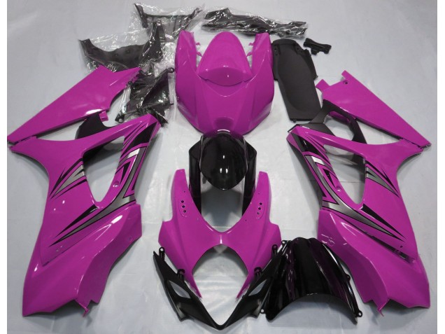 Estilo Rosa OEM 07-08 GSXR 1000 Carenado Moto