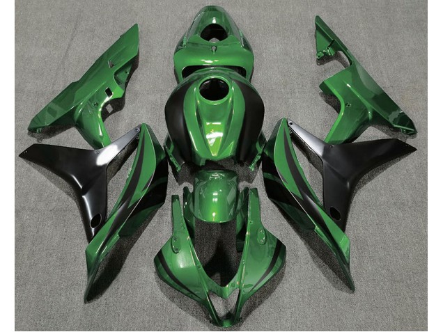 Estilo Verde Bosque OEM 07-08 CBR600RR Carenado Moto Estilo Verde Bosque OEM 07-08 CBR600RR Carenado Moto