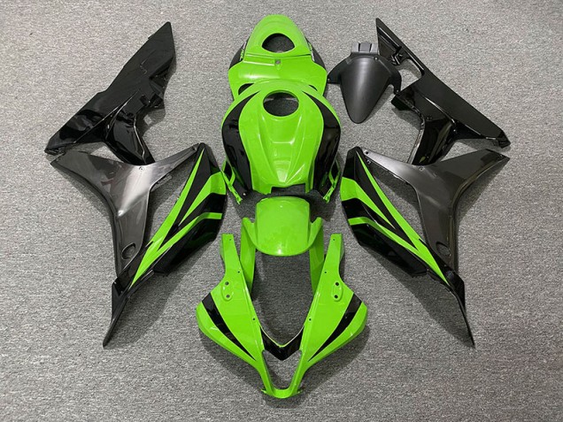 Estilo Verde Eléctrico OEM & Gris 07-08 CBR600RR Carenado Moto Estilo Verde Eléctrico OEM & Gris 07-08 CBR600RR Carenado Moto