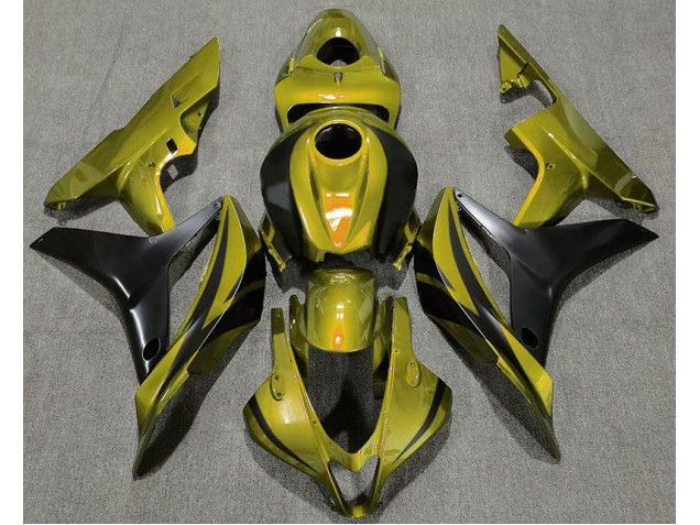 Estilo Verde Oliva OEM 07-08 CBR600RR Carenado Moto Estilo Verde Oliva OEM 07-08 CBR600RR Carenado Moto
