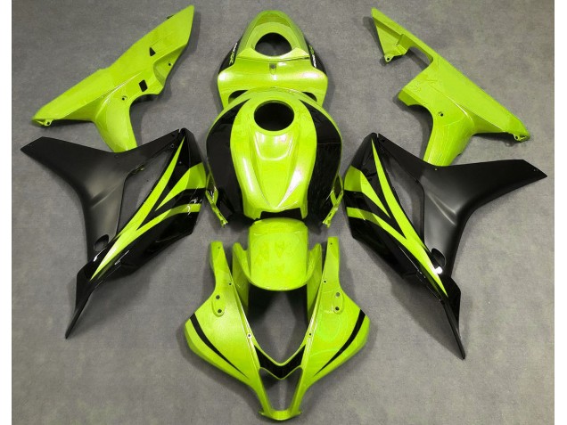 Estilo Verde Perla OEM 07-08 CBR600RR Carenado Moto Estilo Verde Perla OEM 07-08 CBR600RR Carenado Moto