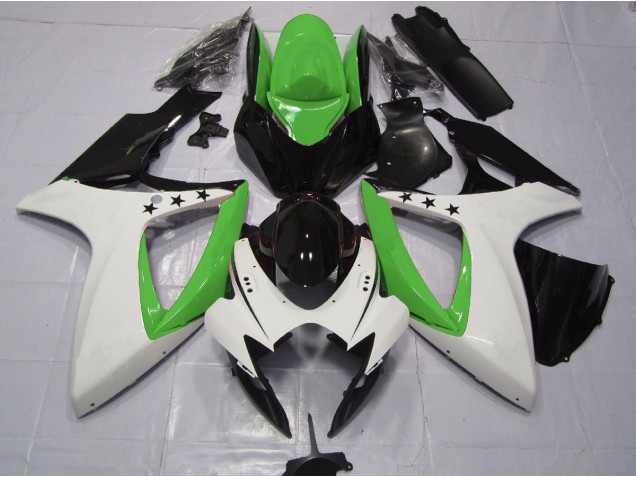 Estrella Verde 06-07 GSXR 600-750 Carenado Moto Estrella Verde 06-07 GSXR 600-750 Carenado Moto