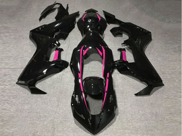 Forro Negro Brillante & Rosa 17-23 CBR1000RR Carenado Moto Forro Negro Brillante & Rosa 17-23 CBR1000RR Carenado Moto