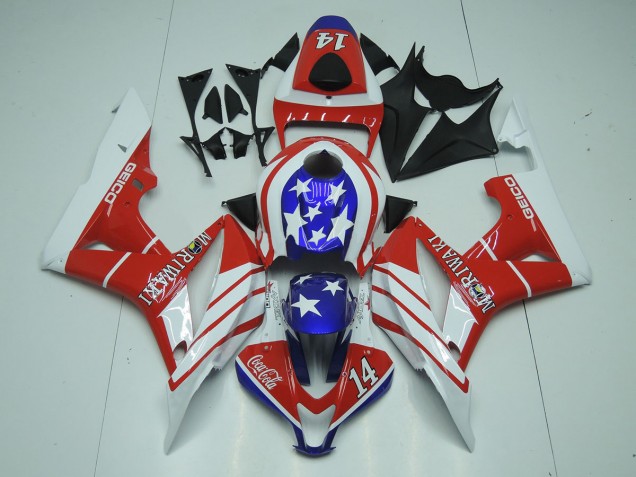 Geico 14 07-08 CBR600RR Carenado Moto Geico 14 07-08 CBR600RR Carenado Moto