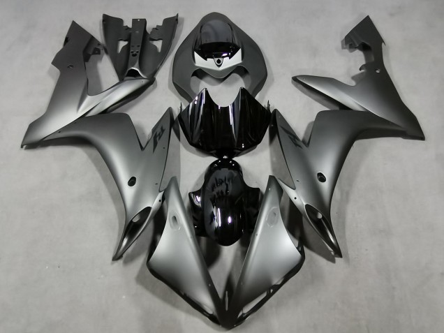 Gris Mate & Negro Brillante 04-06 R1 Carenado Moto Gris Mate & Negro Brillante 04-06 R1 Carenado Moto
