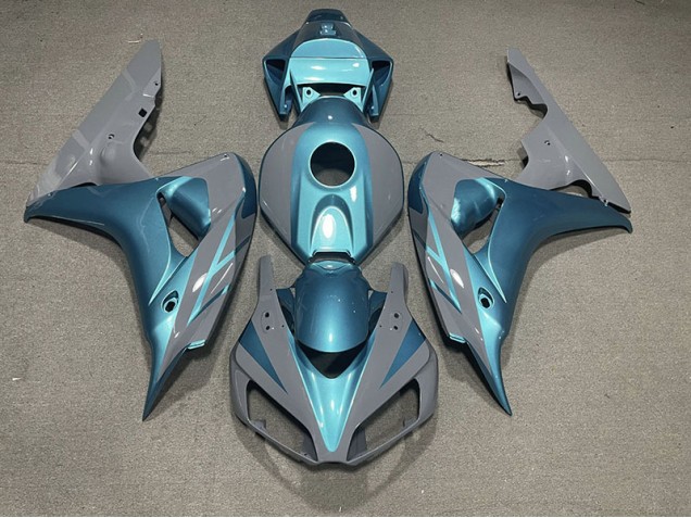 Gris Nardo & Azul Claro 06-07 CBR1000RR Carenado Moto Gris Nardo & Azul Claro 06-07 CBR1000RR Carenado Moto