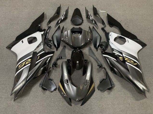 Gris Plomizo & Dorado 17-21 R6 Carenado Moto Gris Plomizo & Dorado 17-21 R6 Carenado Moto