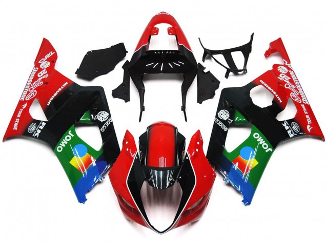 JOMO 03-04 GSXR 1000 Carenado Moto JOMO 03-04 GSXR 1000 Carenado Moto