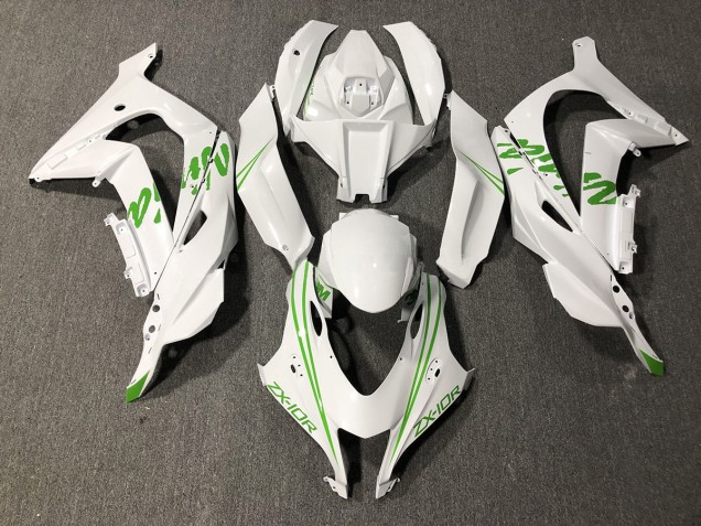 Kawi Verde Perla Blanco 16-19 ZX10R Carenado Moto Kawi Verde Perla Blanco 16-19 ZX10R Carenado Moto