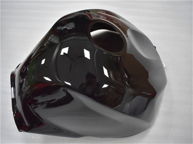 Carenados Moto Suzuki GSXR 600/750 2004-2005 - Negro Brillante Rojo Raya