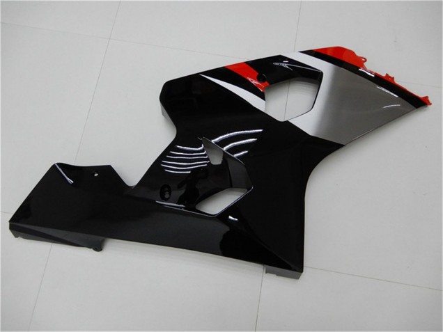 Carenados Moto Suzuki GSXR 600/750 2004-2005 - Rojo Plata Negro