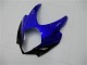 Carenados Moto Suzuki GSXR 1000 2007-2008 - Blanco Azul Negro No Calcomanía